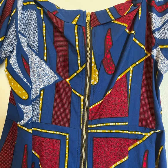 Mae Otti African Print Dress - Picture 7 of 9